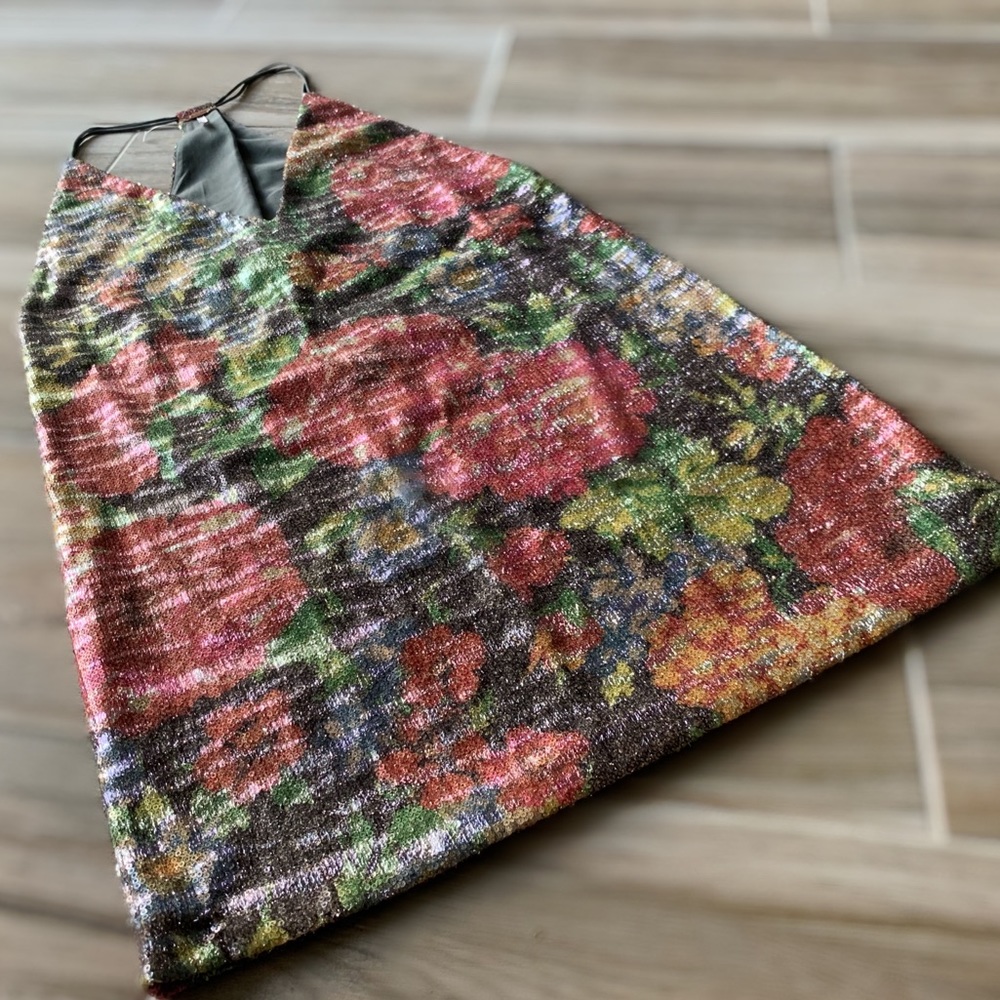 Free People Sequin Mini Dress